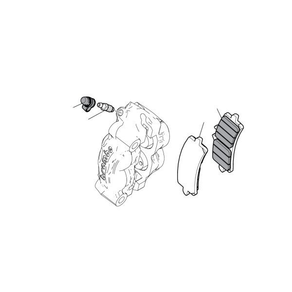 61041512A - Front Brake Calipers Left And Right - Image 6