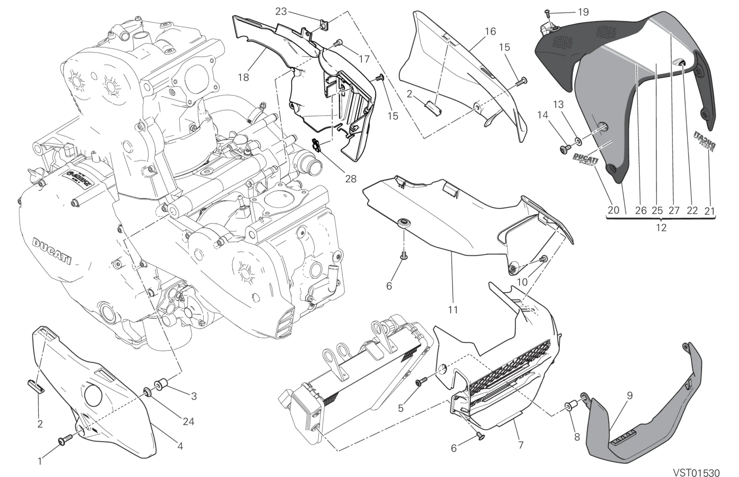 48016072AA - Radiator Protection Red - Image 4